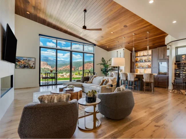 Custom Homes Colorado Springs area, Comito Design Build, Portfolio: Red Rocks Vista