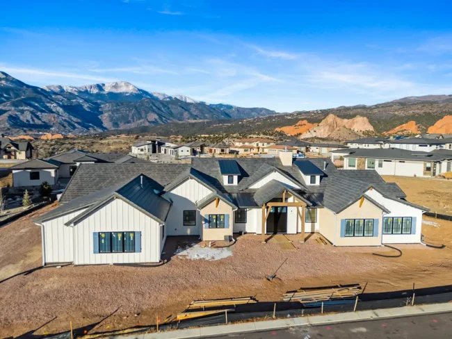Custom Home Builder in Colorado Springs, Comito Design Build, Portfolio: Front Range Farmhouse