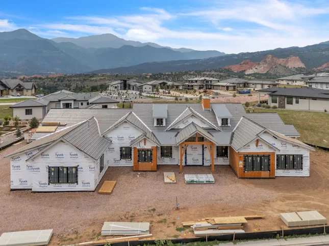 Custom Home Builder in Colorado Springs, Comito Design Build, Portfolio: Front Range Farmhouse